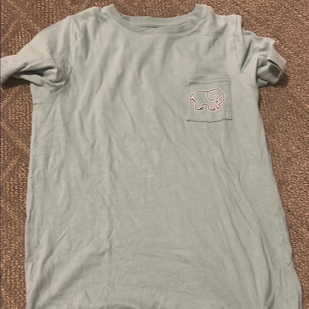 Ivory Ella Blue Short Sleeve Tee